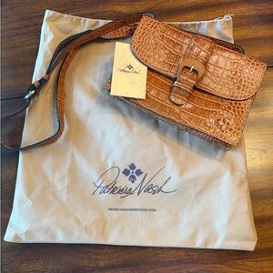 Patricia Nash Distressed Vintage Croc purse